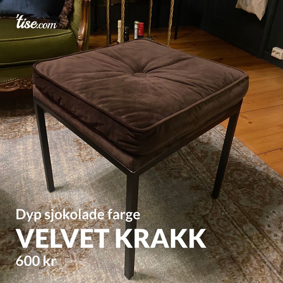 Velvet krakk