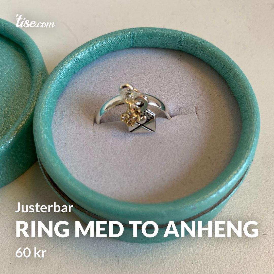 Ring med to anheng