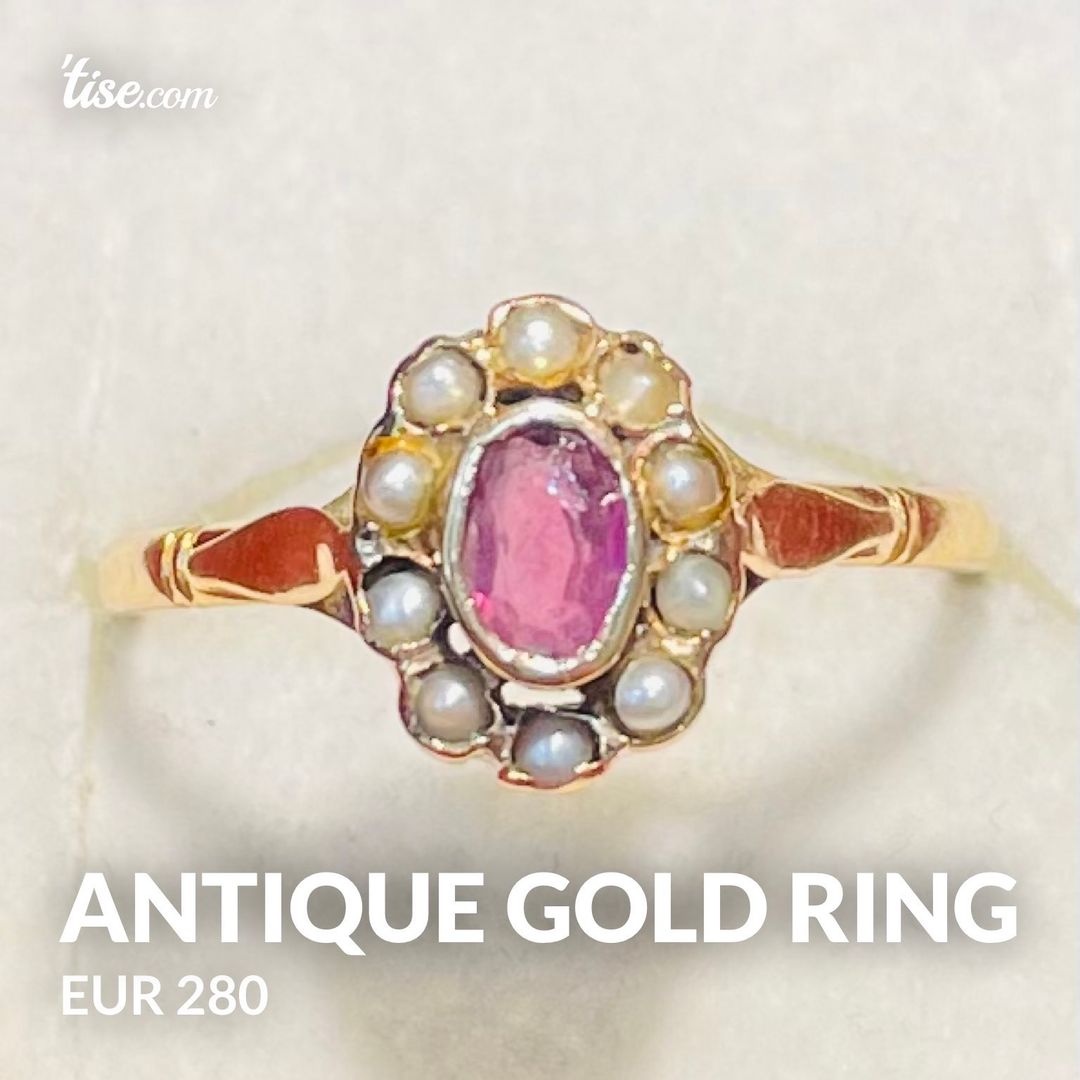 Antique gold ring