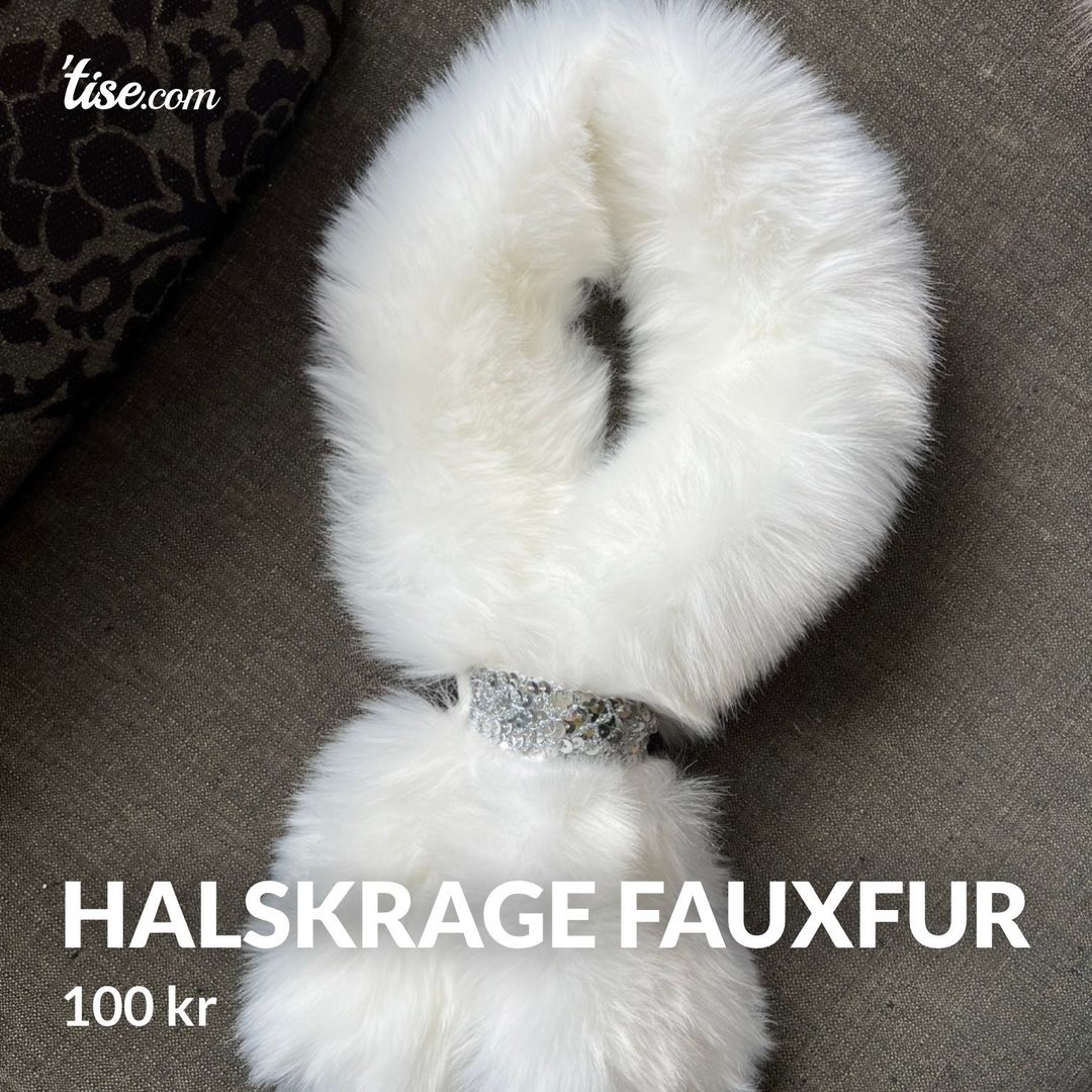 Halskrage Fauxfur