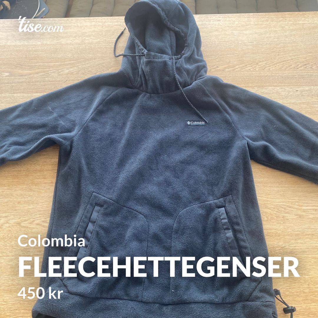 Fleecehettegenser