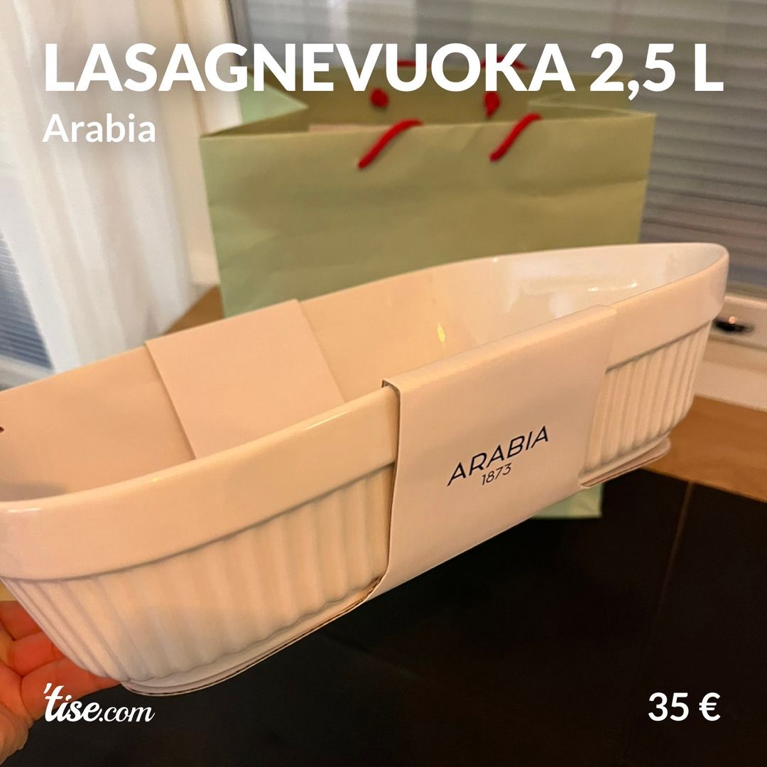 Lasagnevuoka 25 L