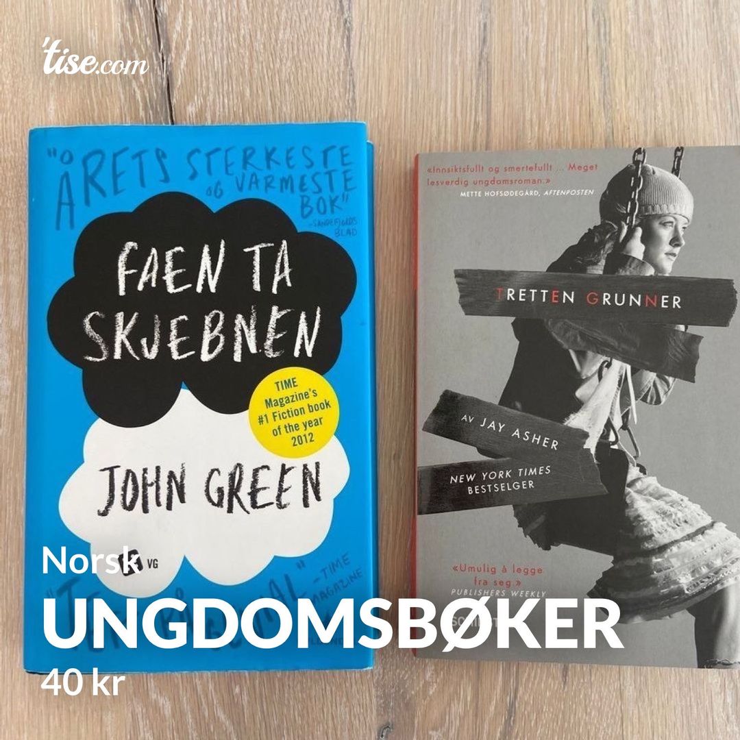 Ungdomsbøker