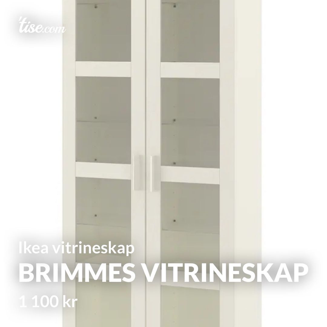 Brimmes Vitrineskap