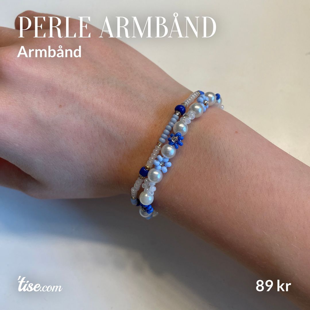 Perle armbånd