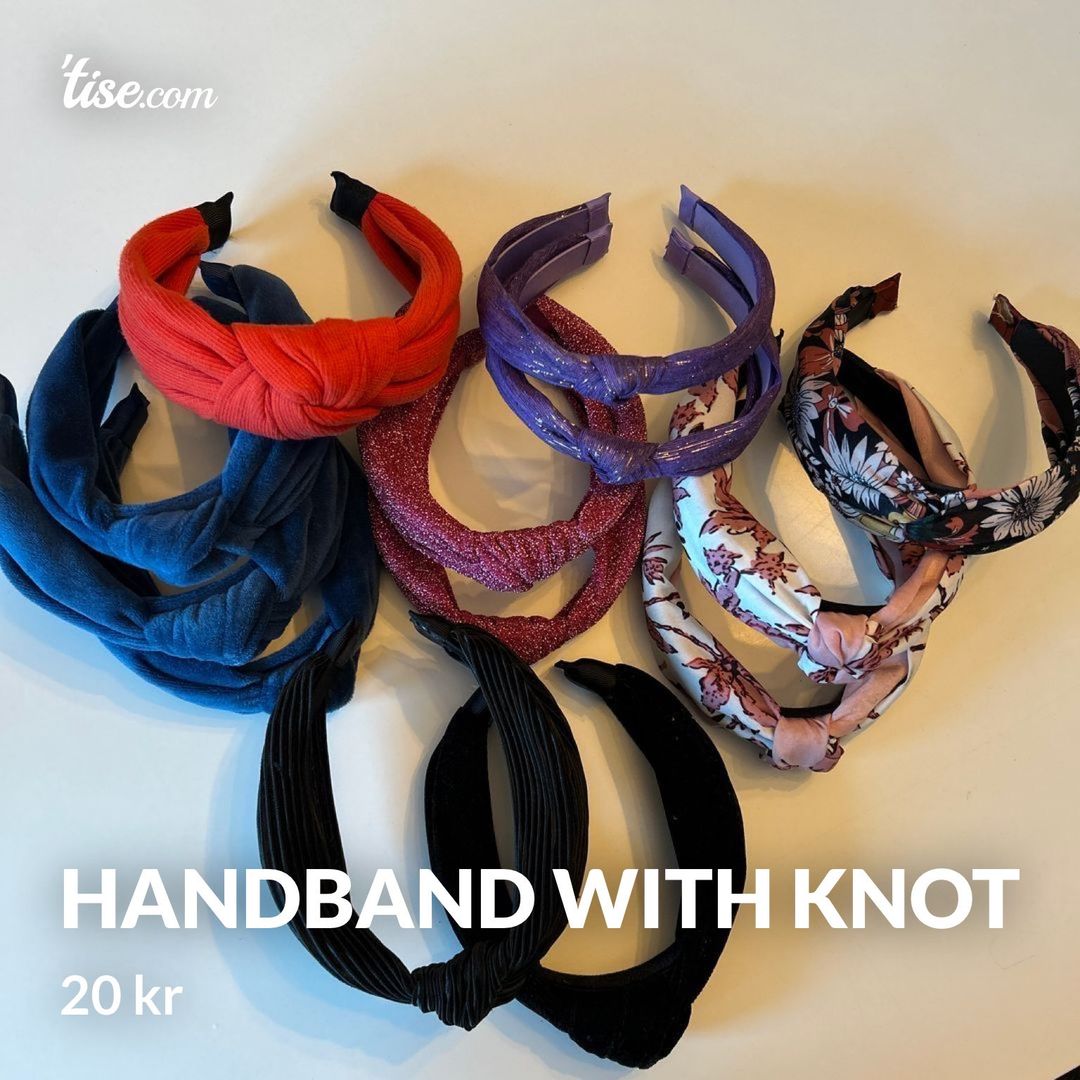 Handband with knot