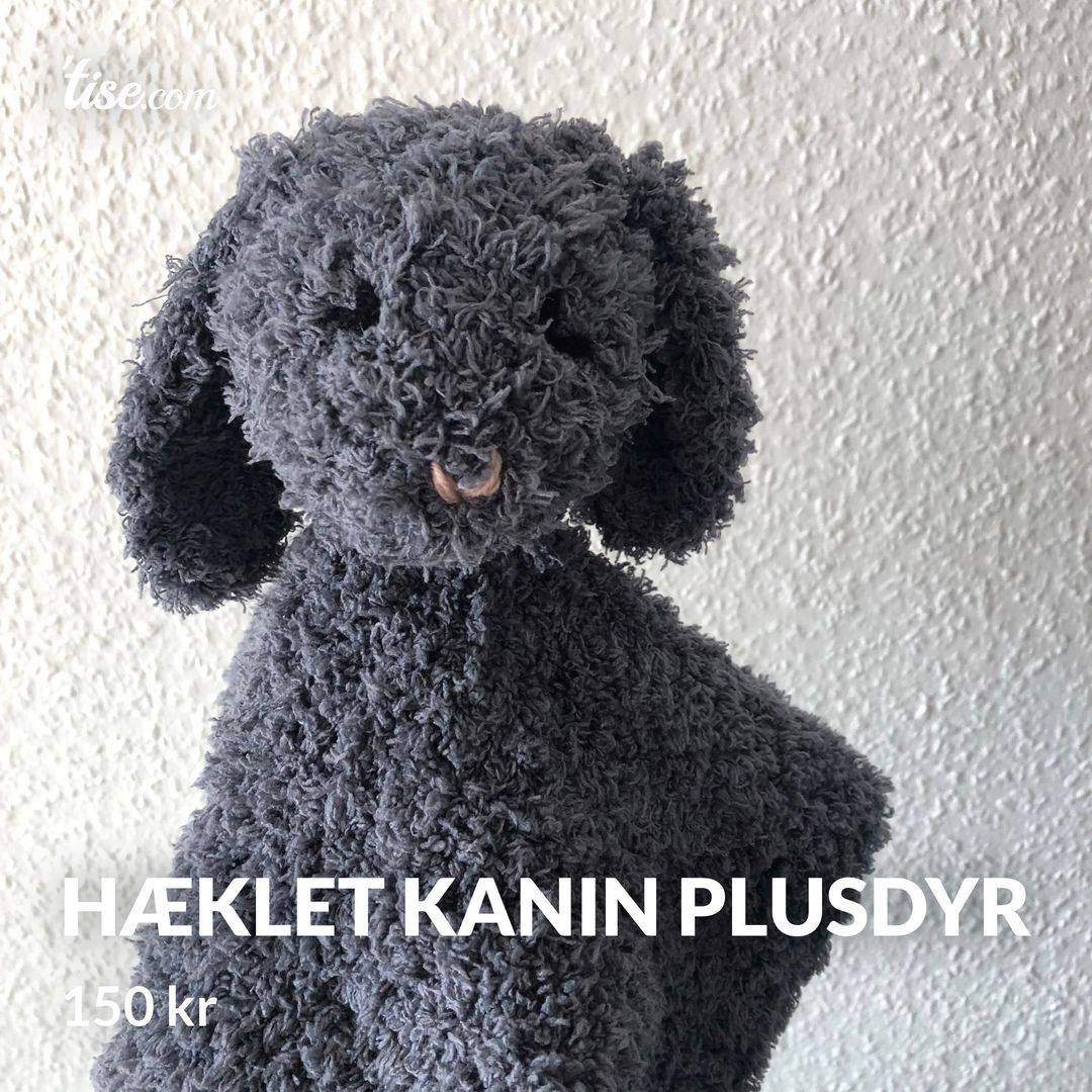 Hæklet kanin plusdyr