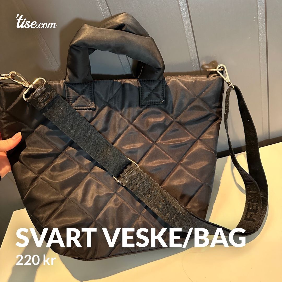 Svart veske/bag