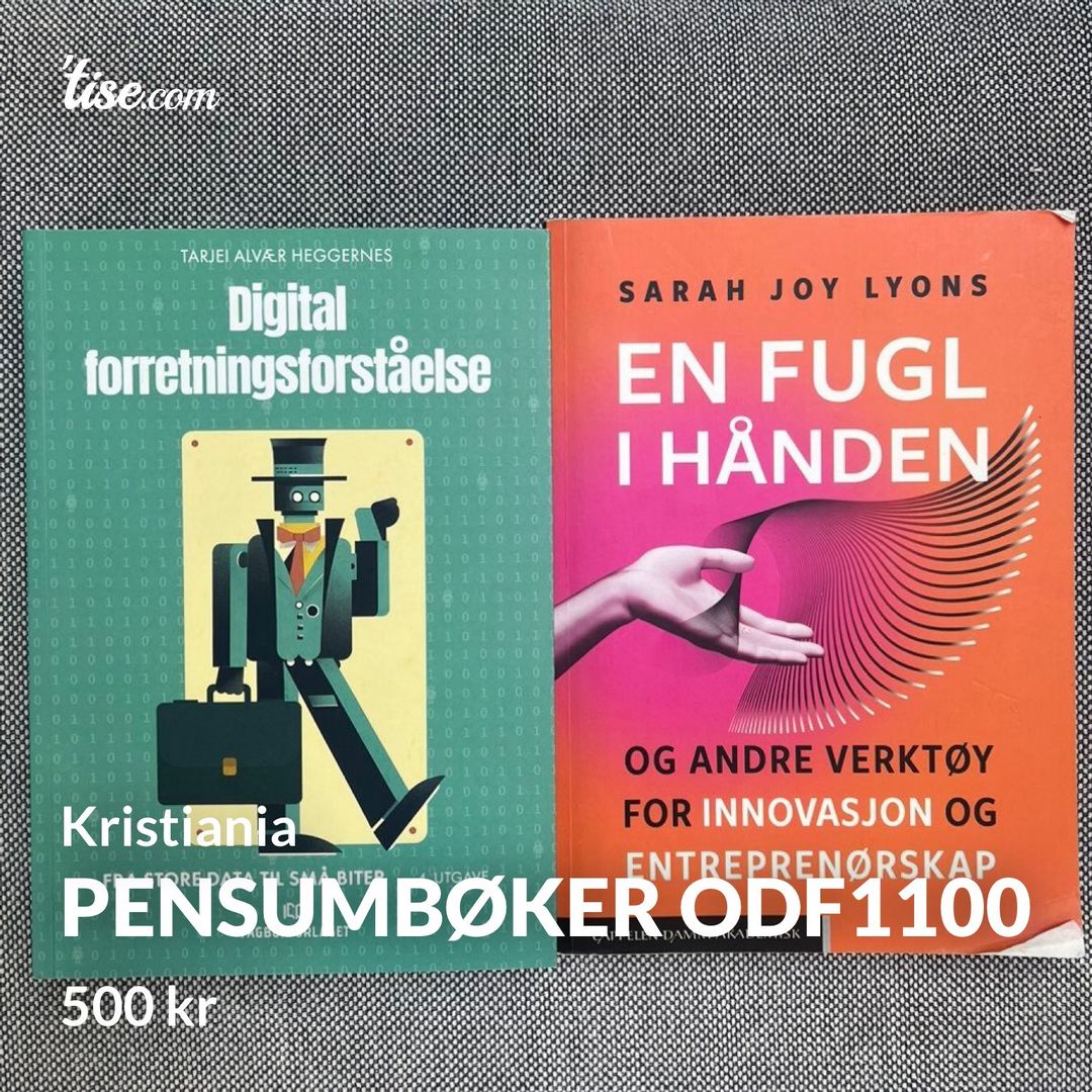 Pensumbøker ODF1100