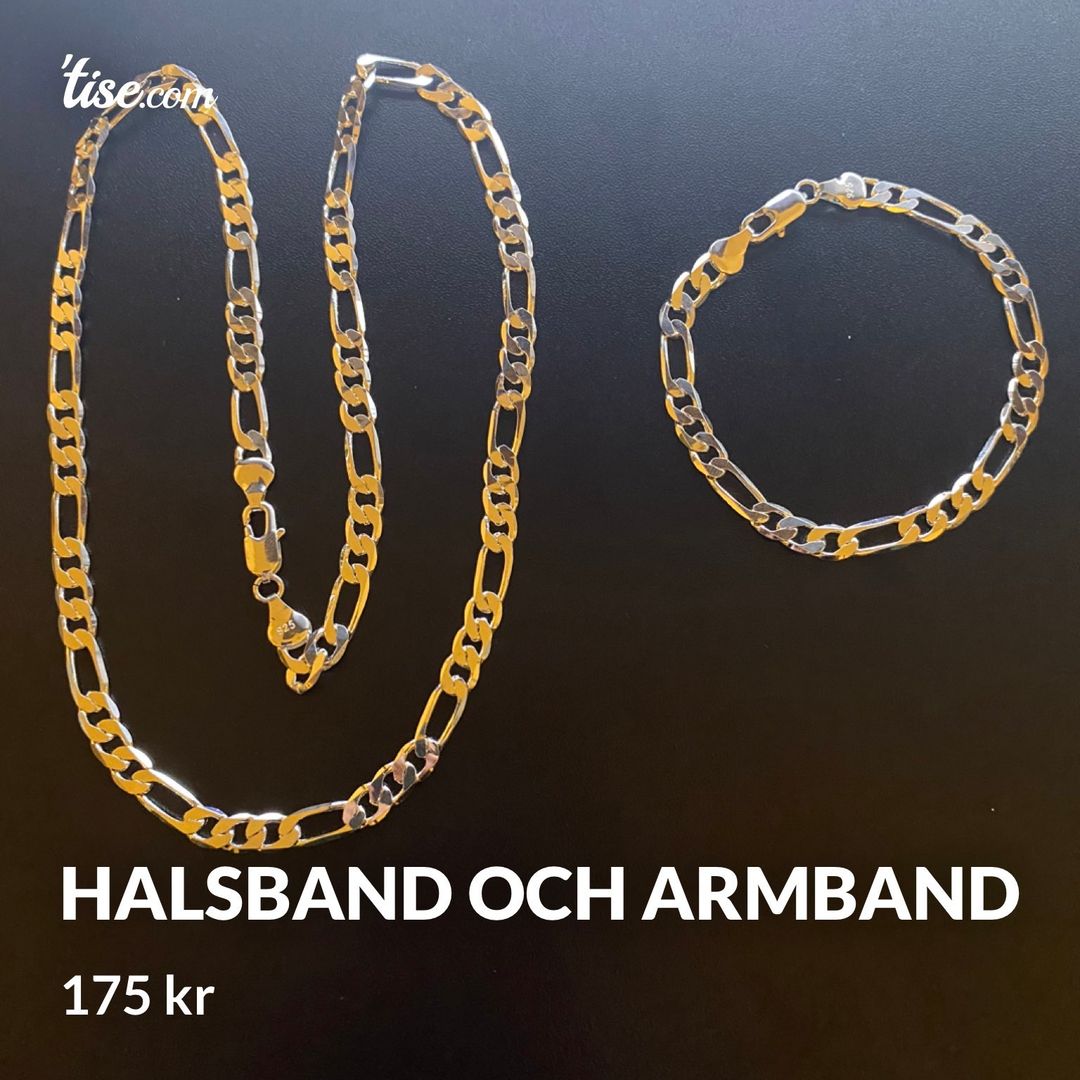 Halsband och armband