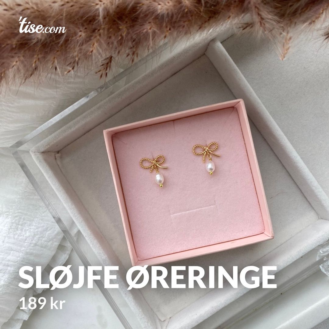 Sløjfe øreringe