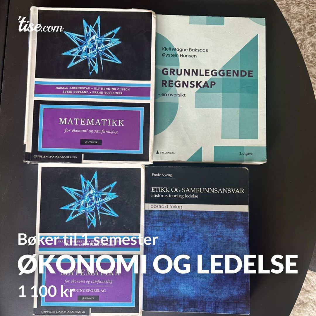 Økonomi og ledelse