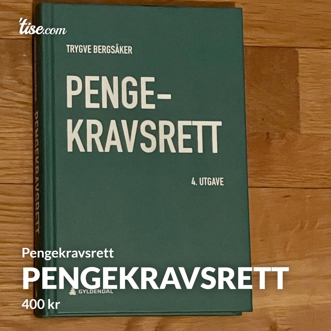 Pengekravsrett