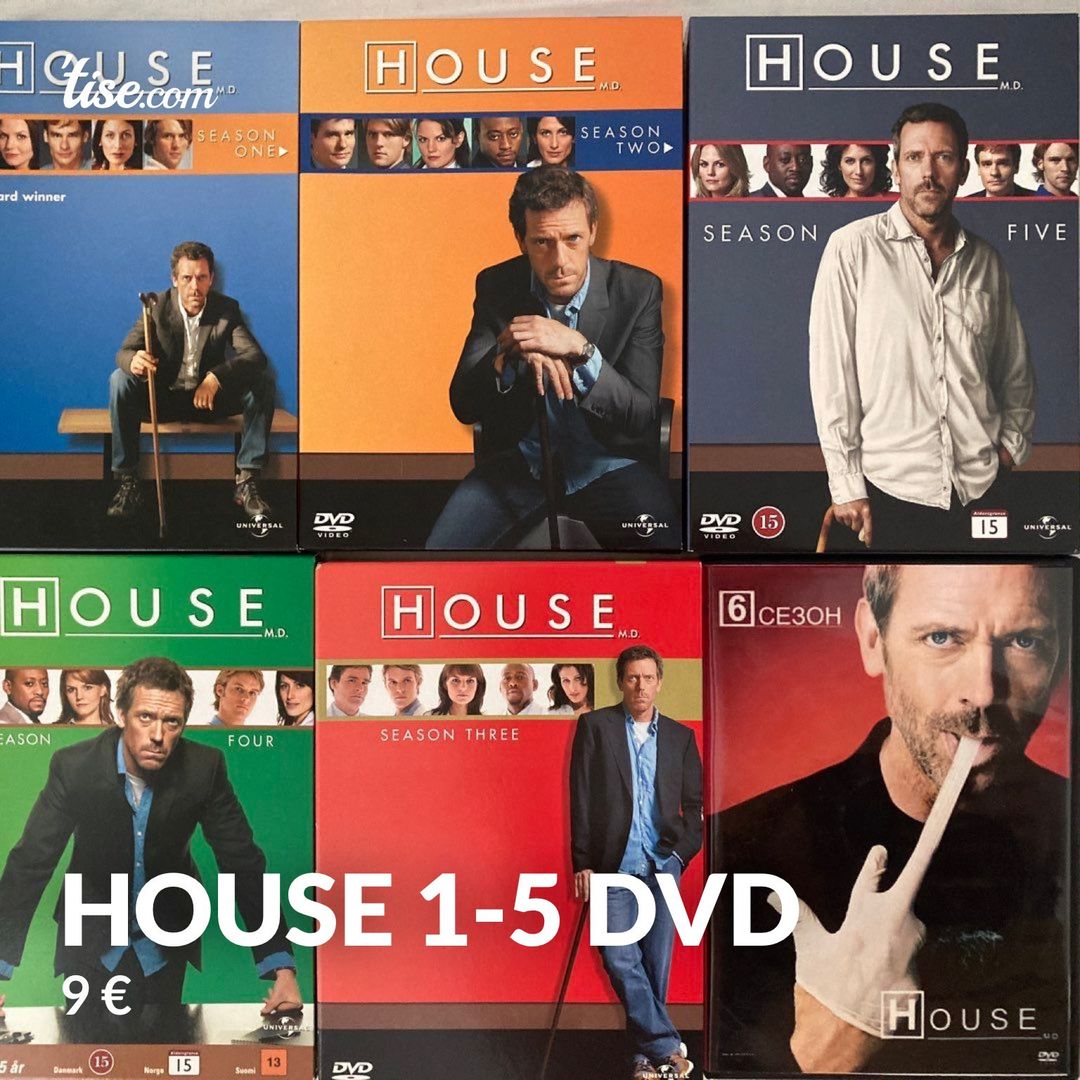 House 1-5 DVD