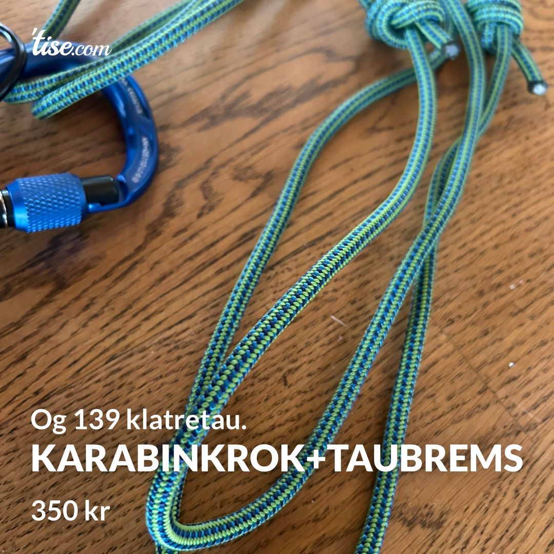 Karabinkrok+taubrems