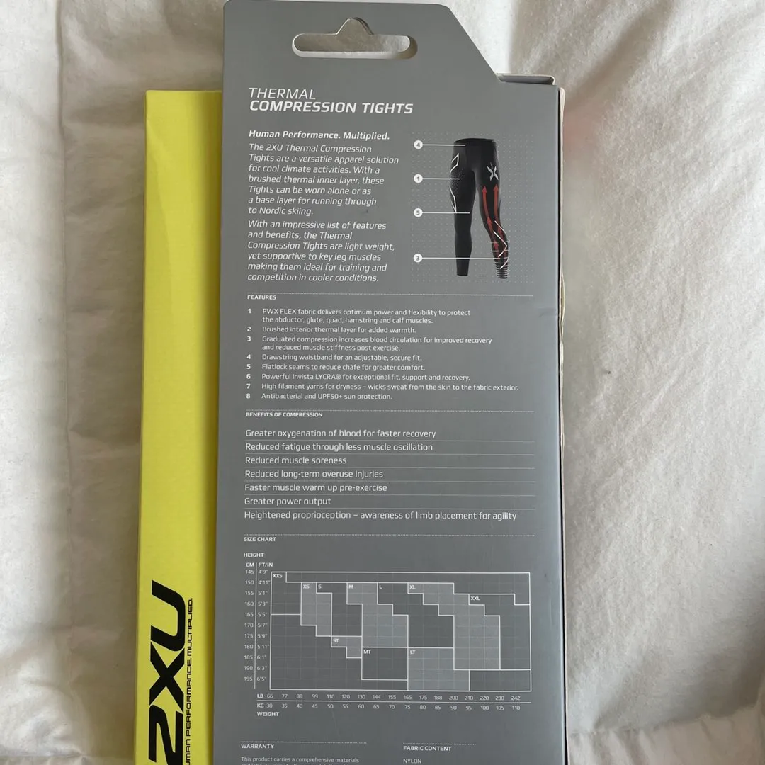 Ubrukt 2XU tights