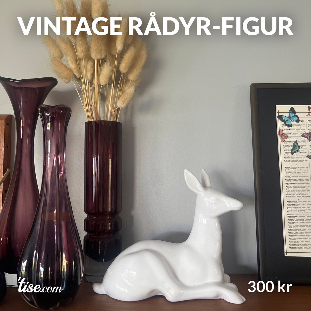 Vintage rådyr-figur