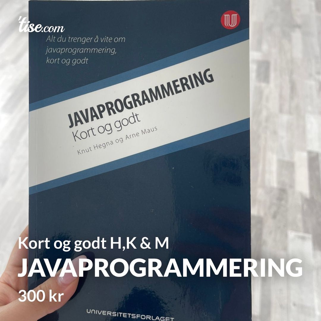 Javaprogrammering