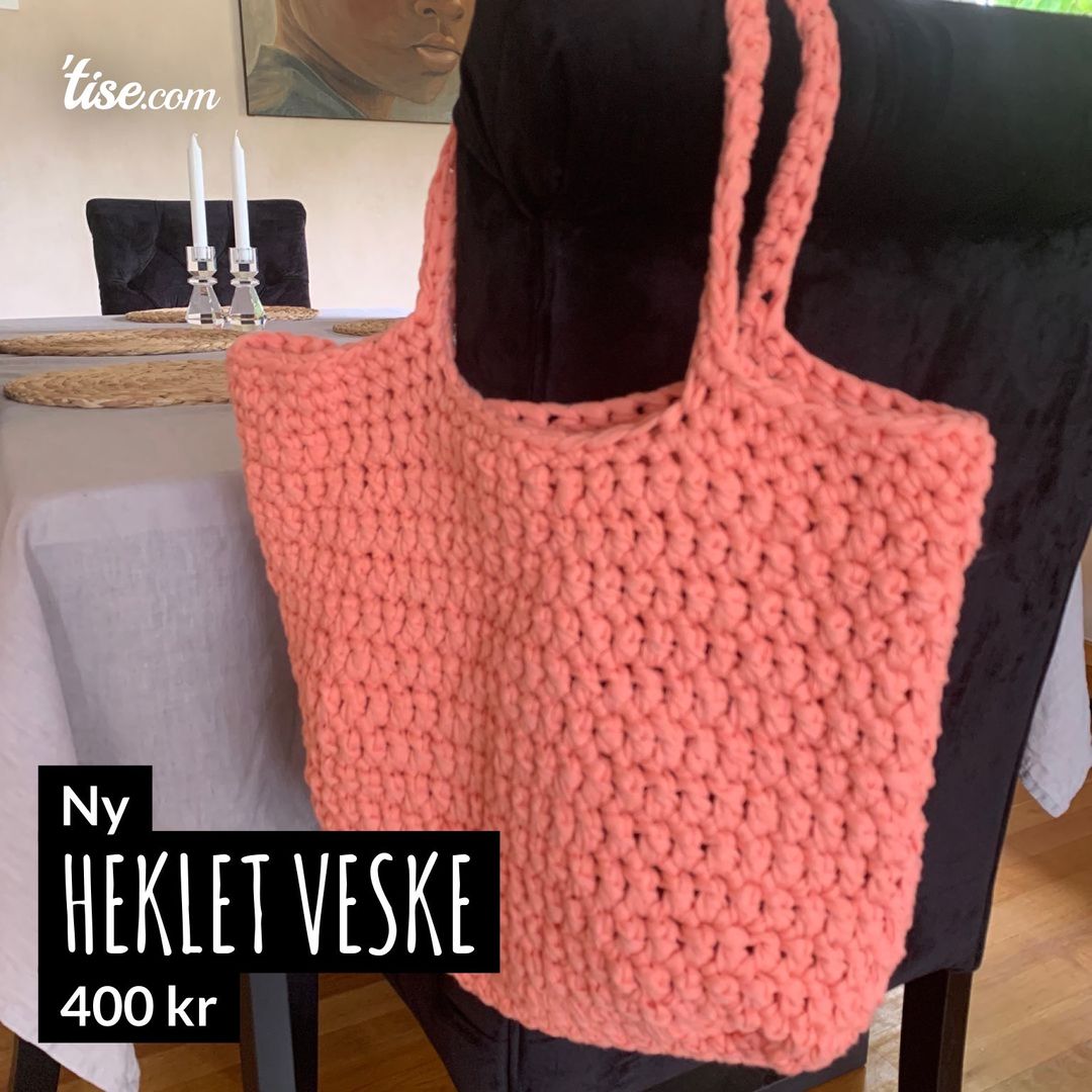 Heklet veske