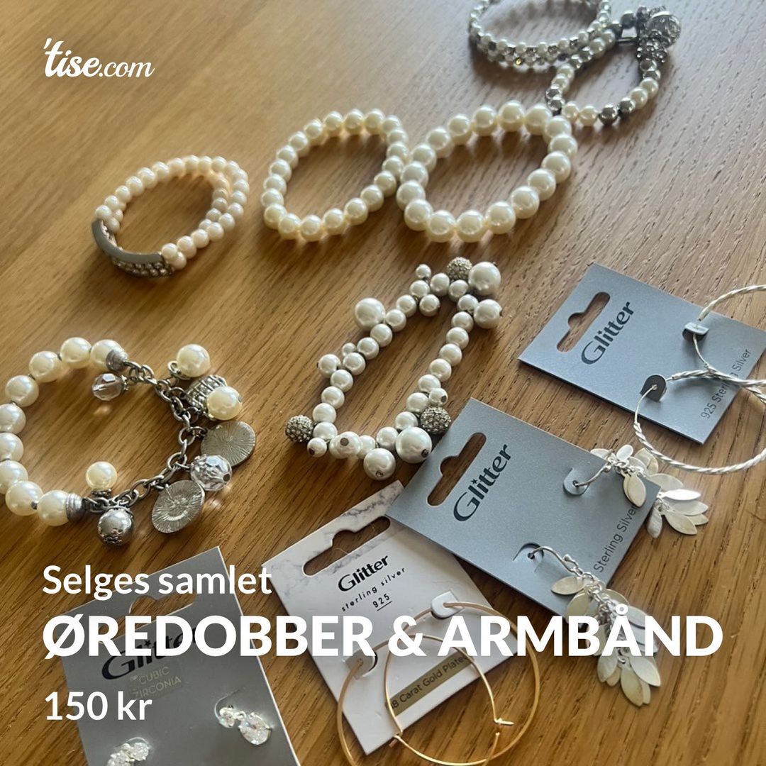 Øredobber  armbånd