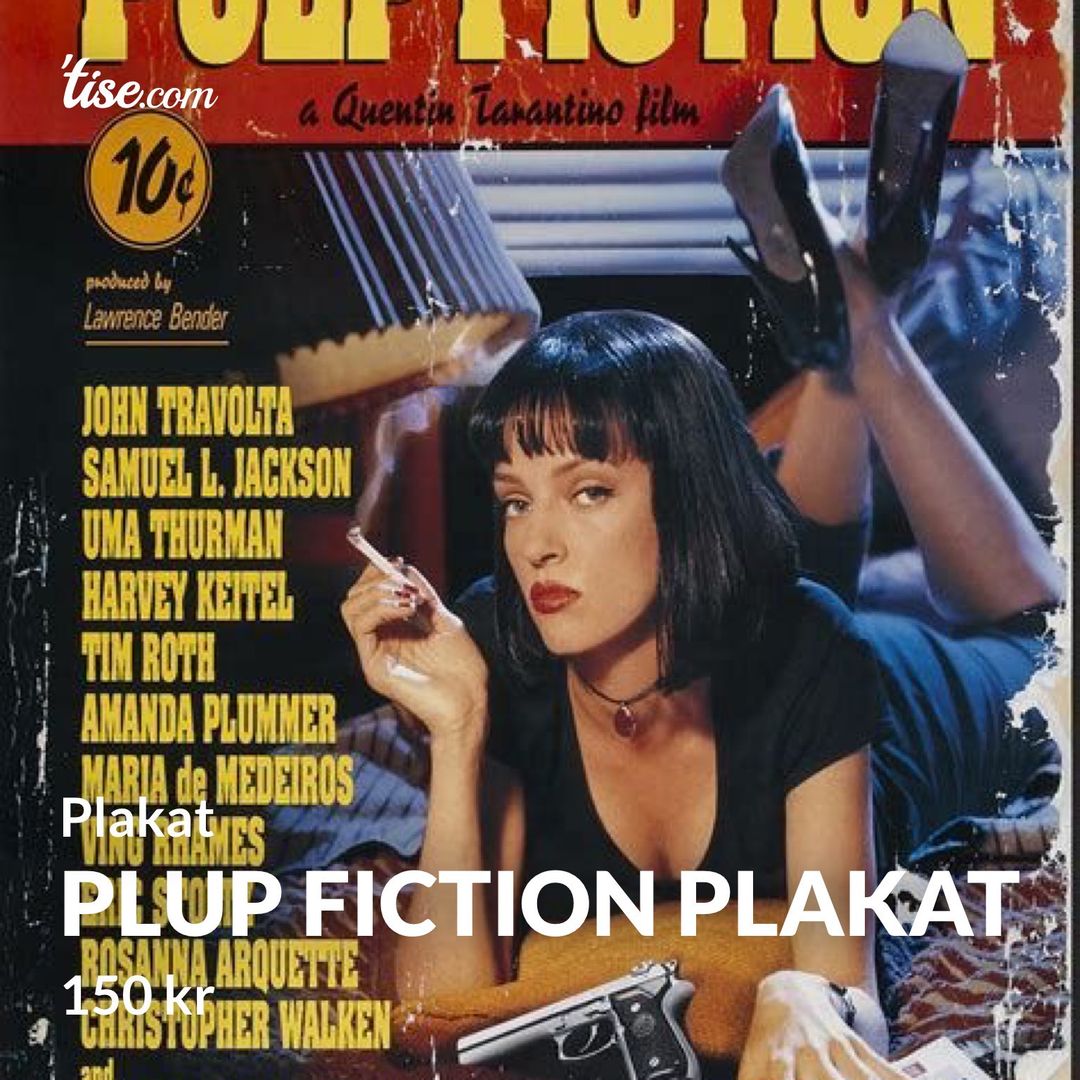 Plup fiction plakat