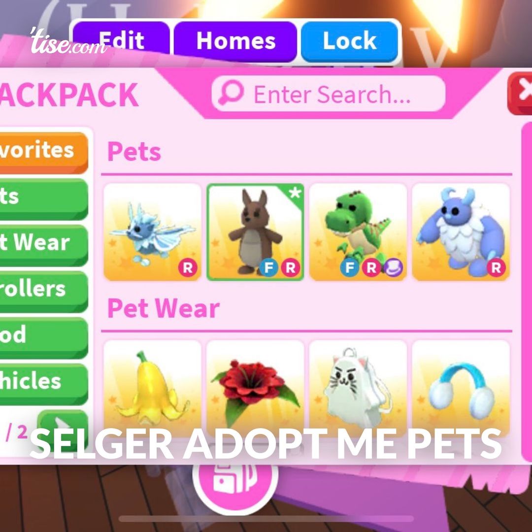 Selger adopt me pets