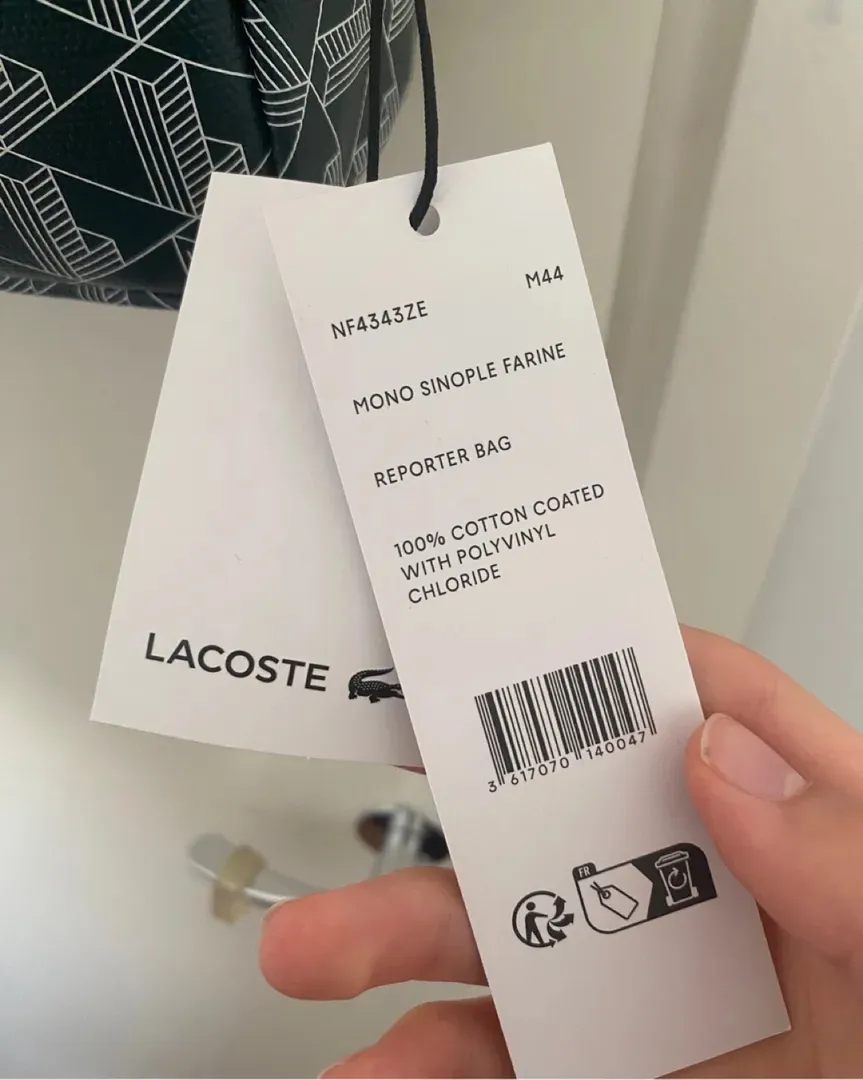 Lacoste reporter bag