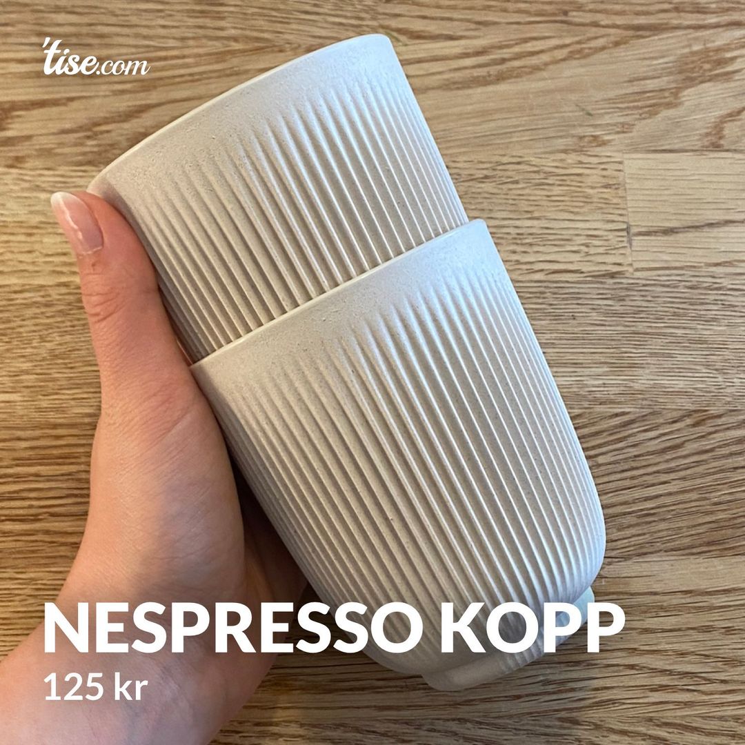 Nespresso kopp