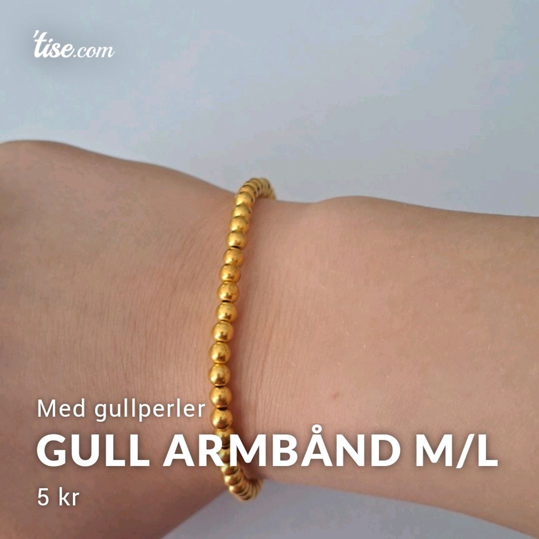 Gull Armbånd M/L