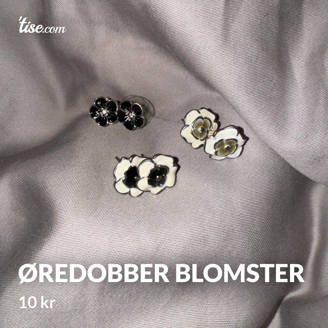 Øredobber blomster