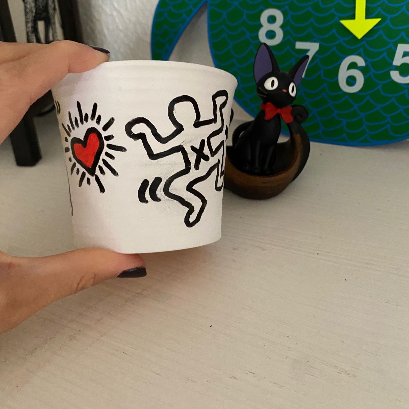 Keith Haring Pot