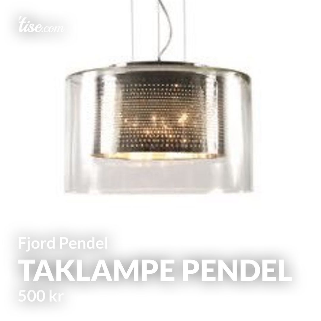 Taklampe pendel