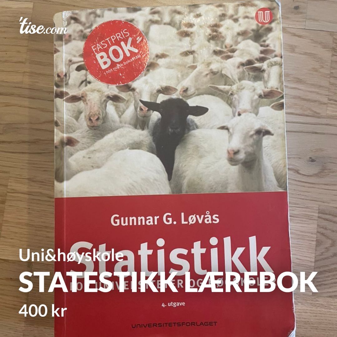 Statestikk lærebok