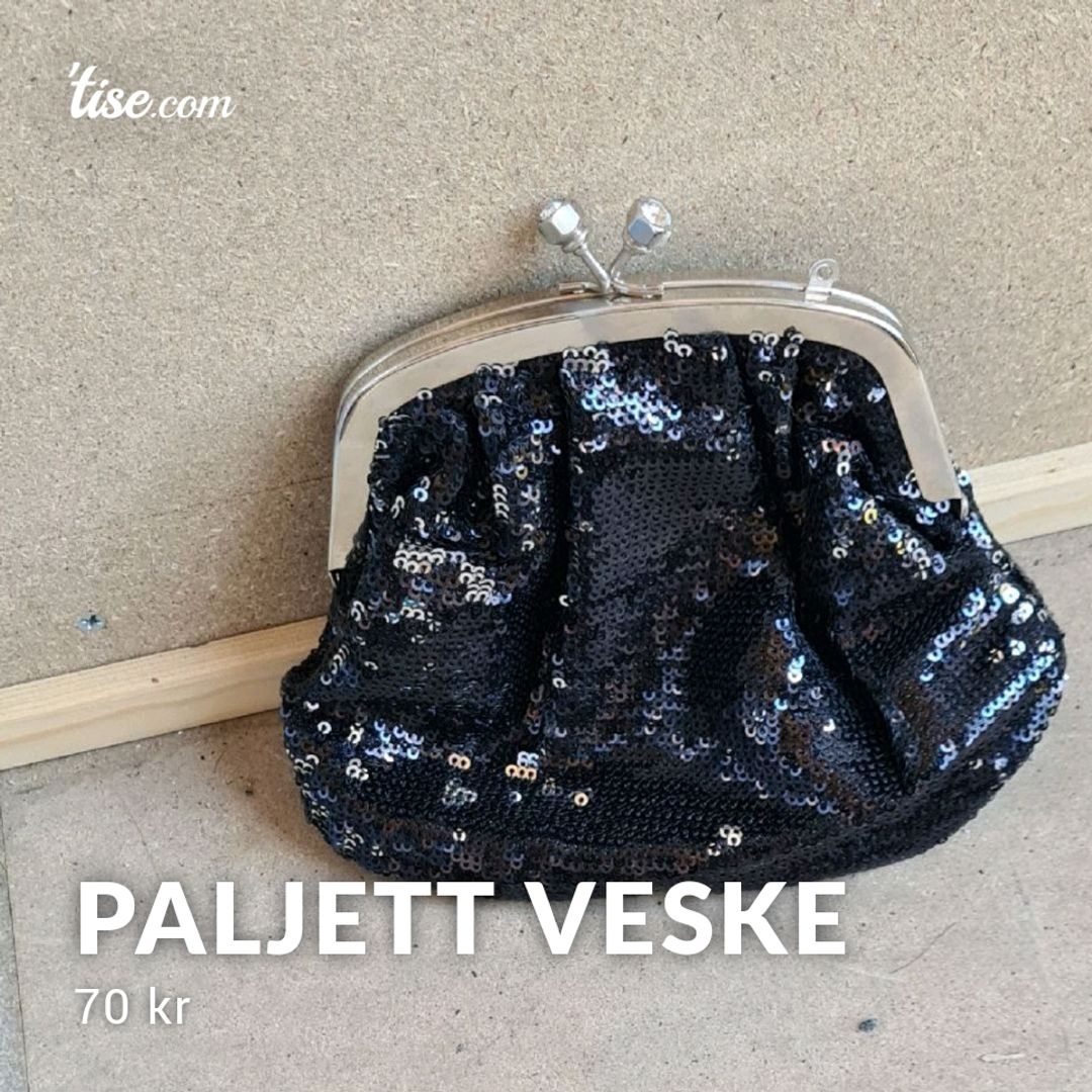 Paljett veske