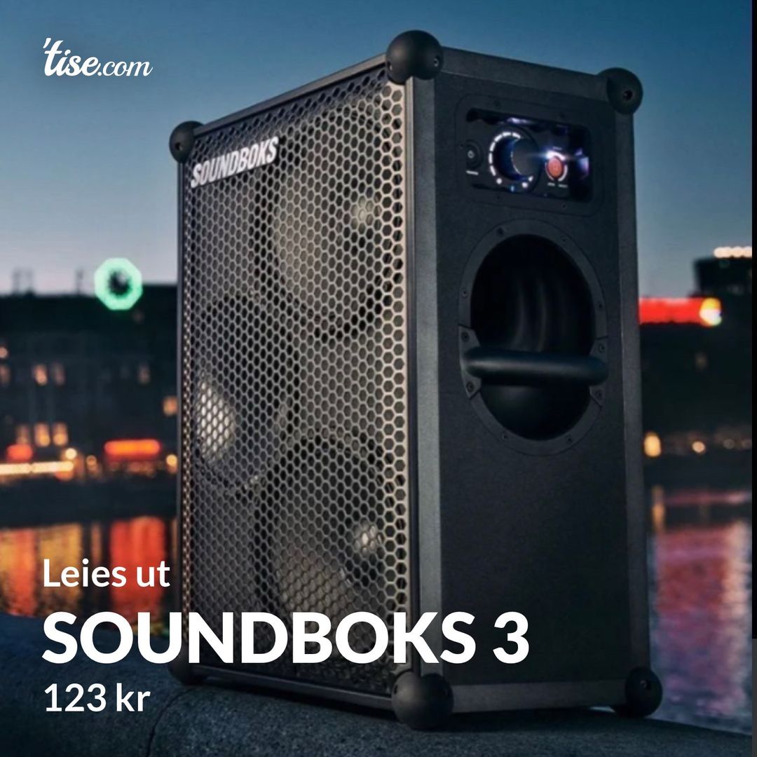 Soundboks 3