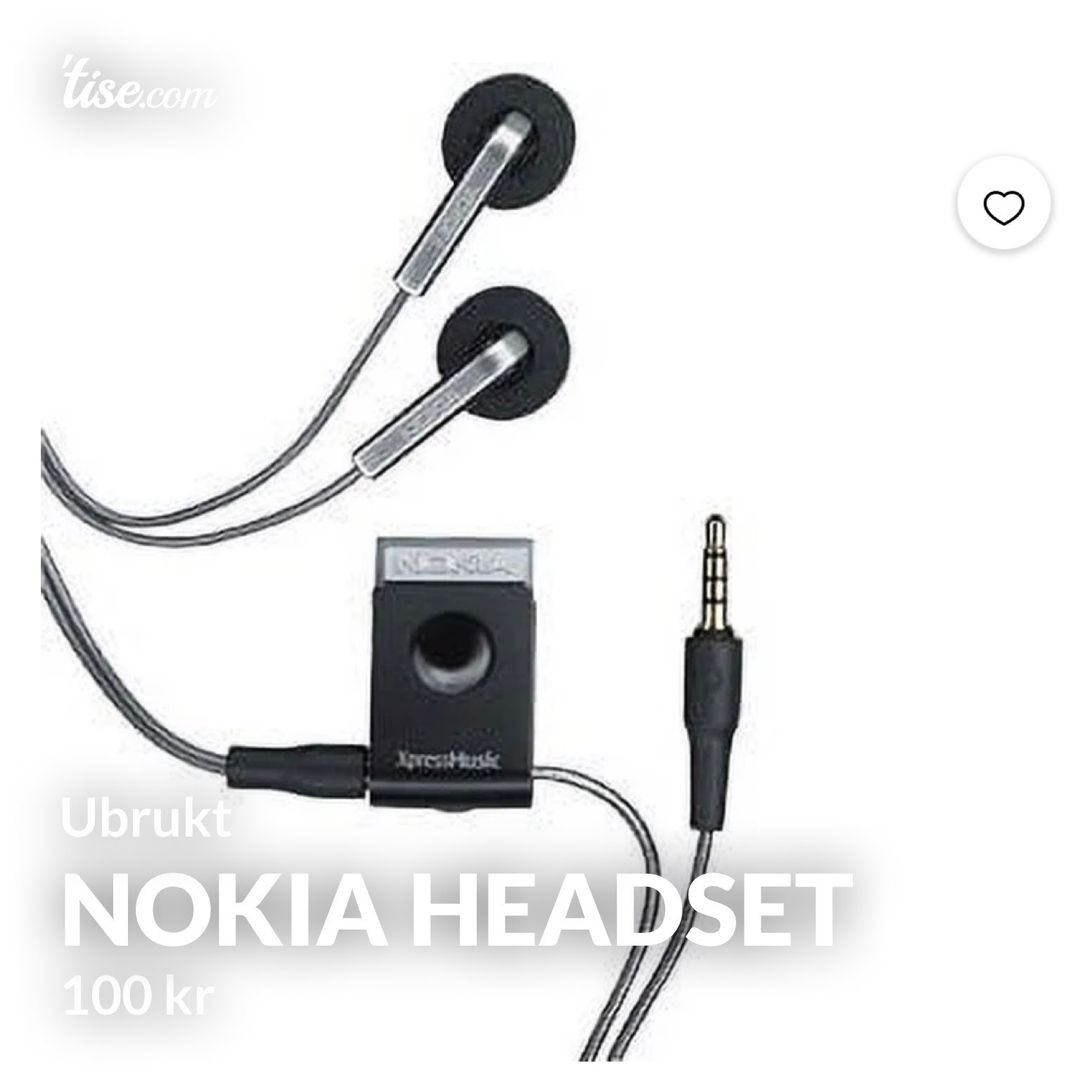 Nokia headset