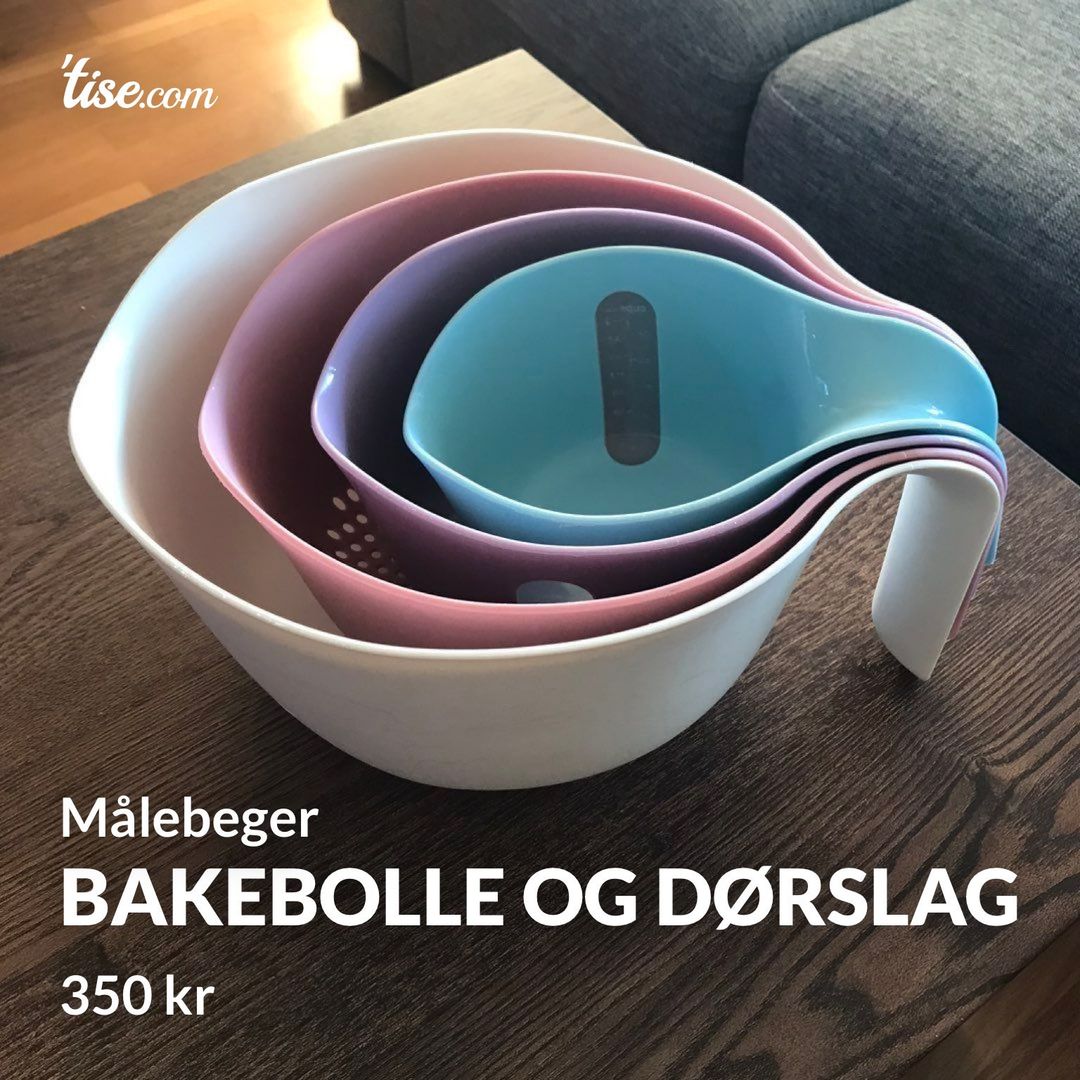 Bakebolle og dørslag