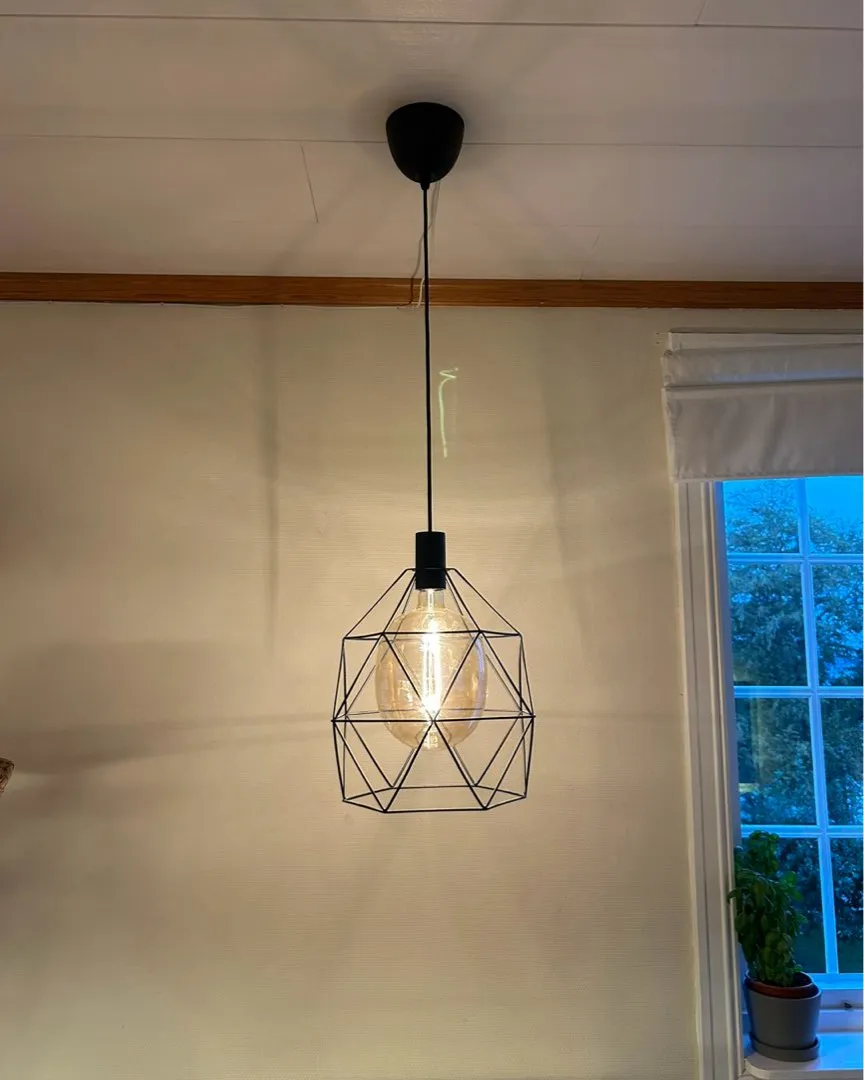 Taklampe + pære