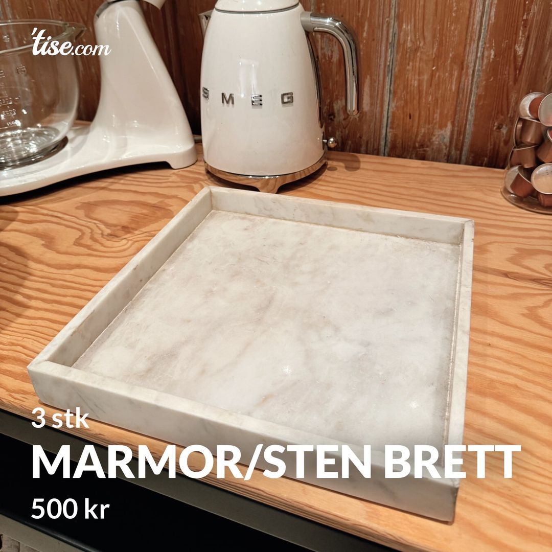 Marmor/sten brett