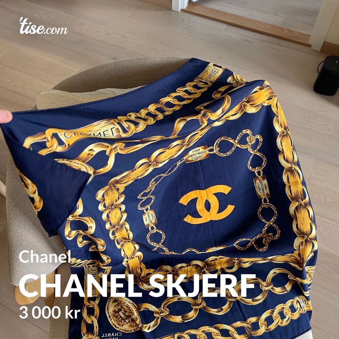 Chanel skjerf