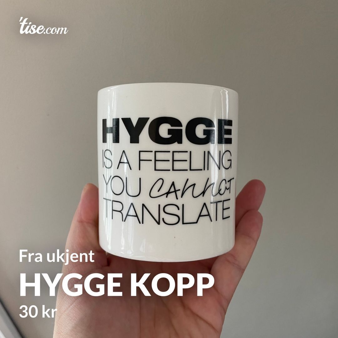 Hygge kopp