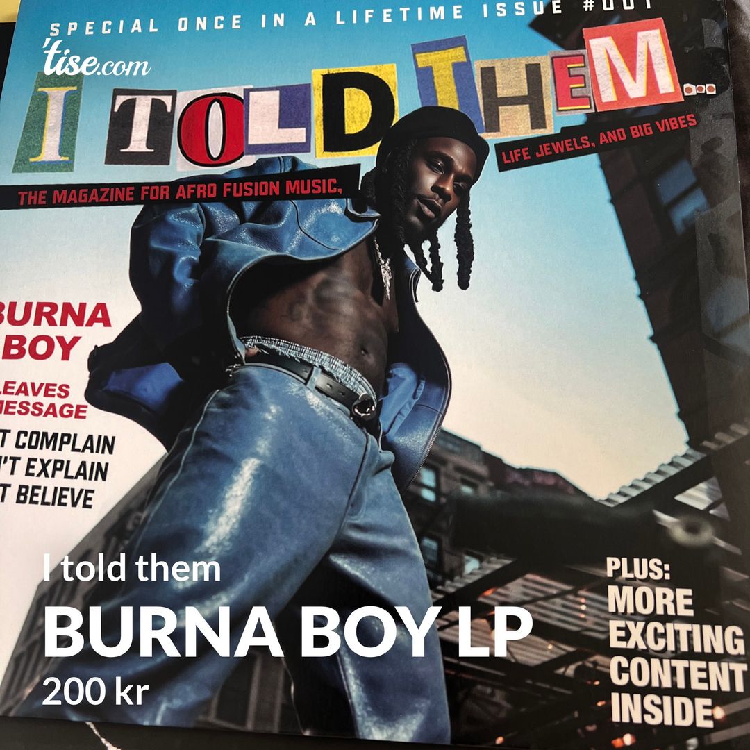 Burna boy lp