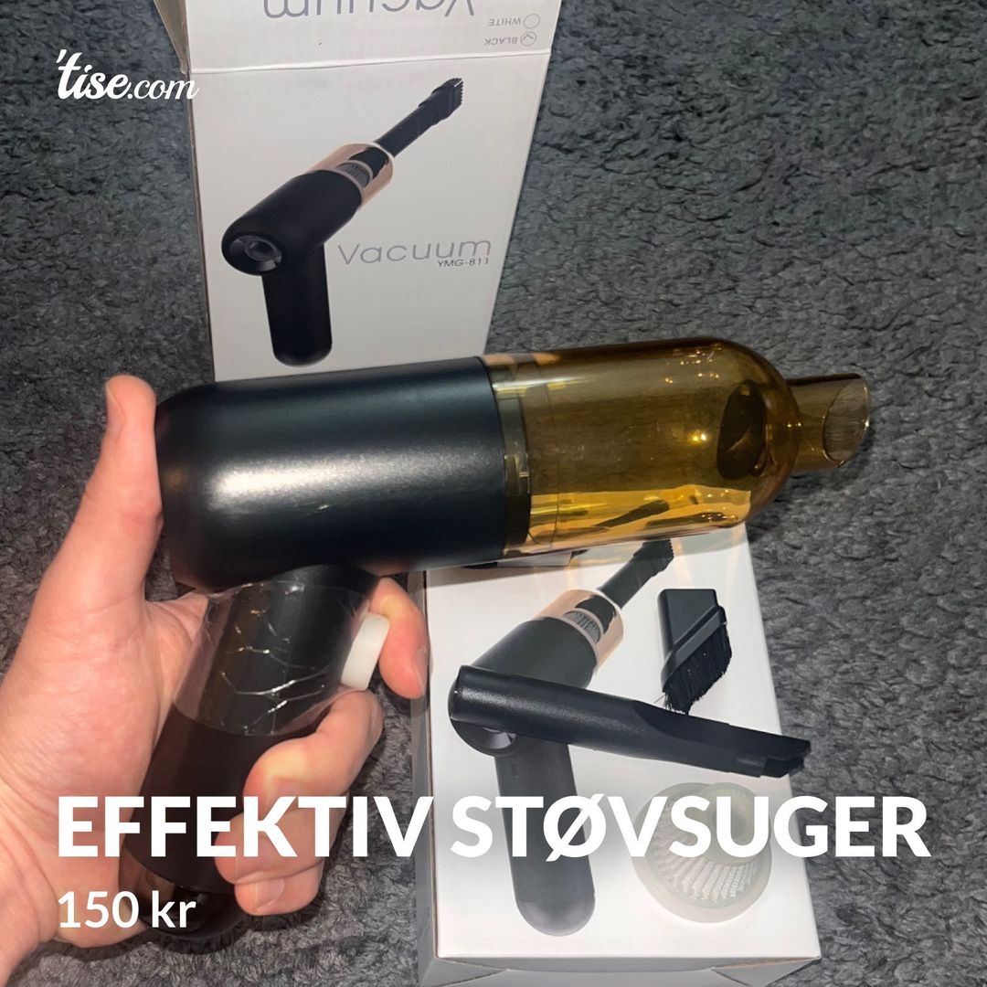 Effektiv støvsuger