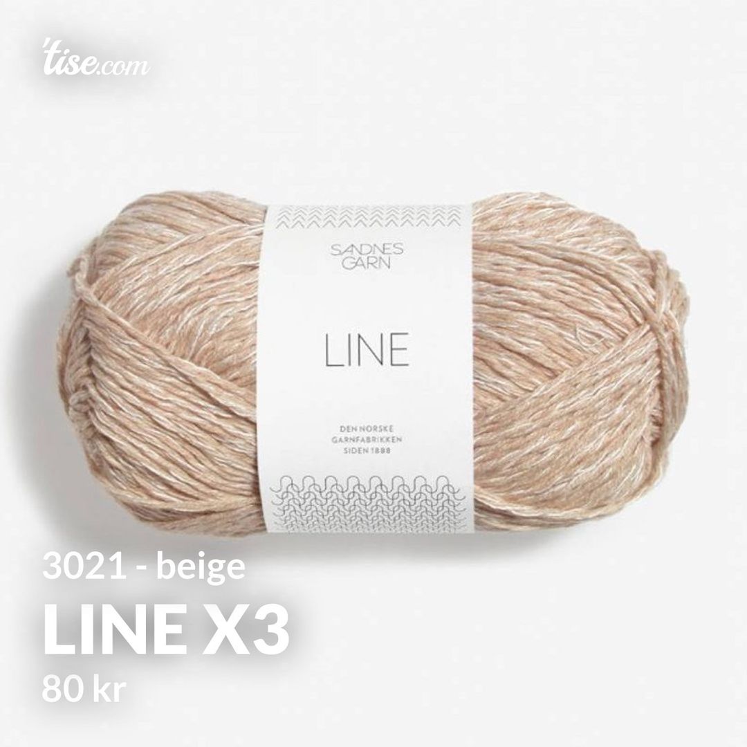 Line x3