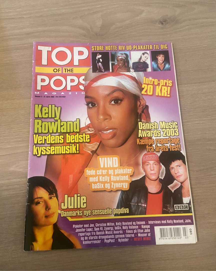 Top of the pops