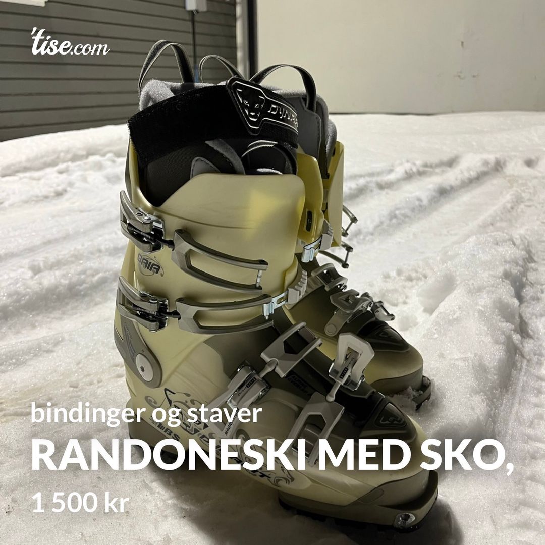 Randoneski med sko