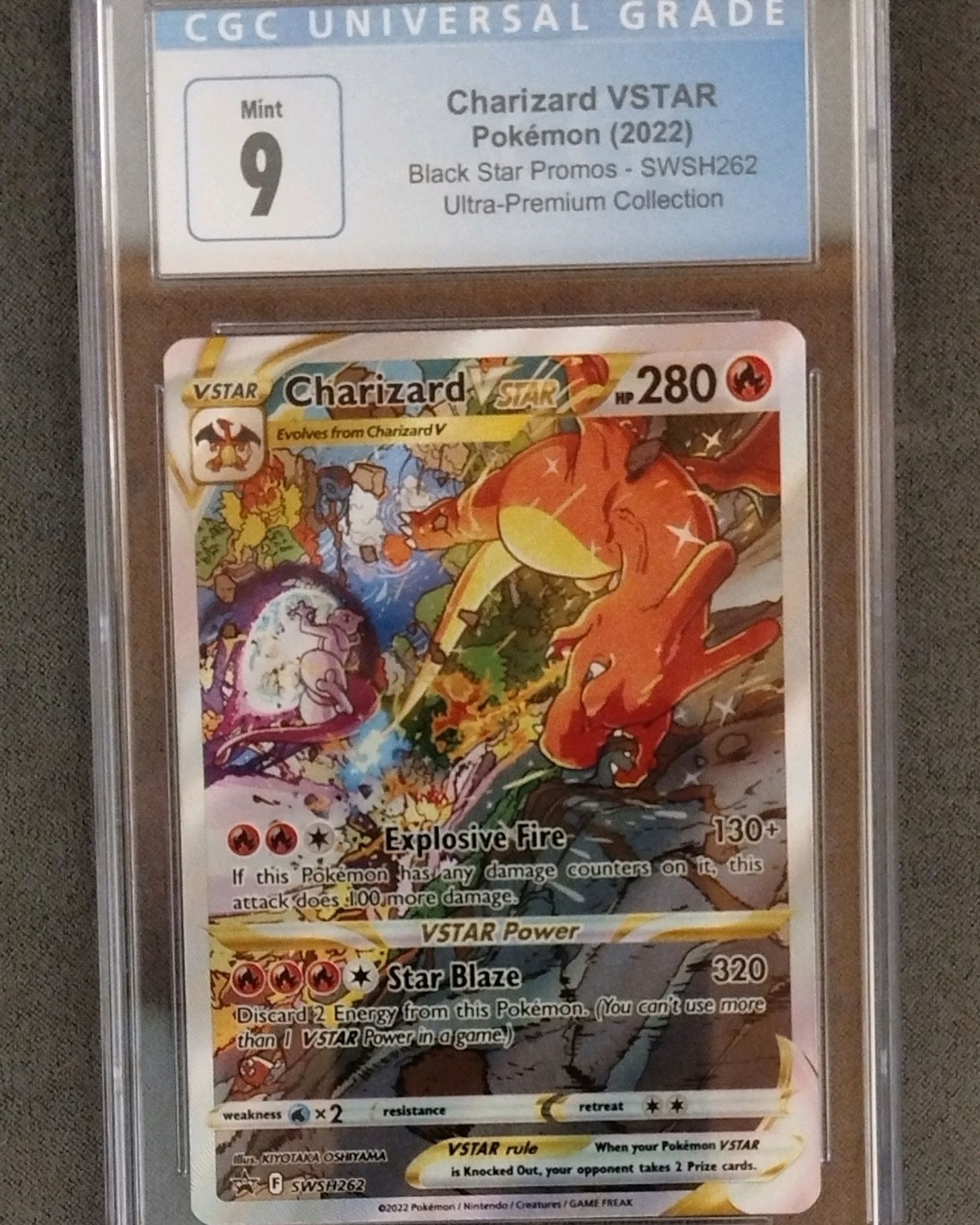 CHARIZARD VSTAR CGC9