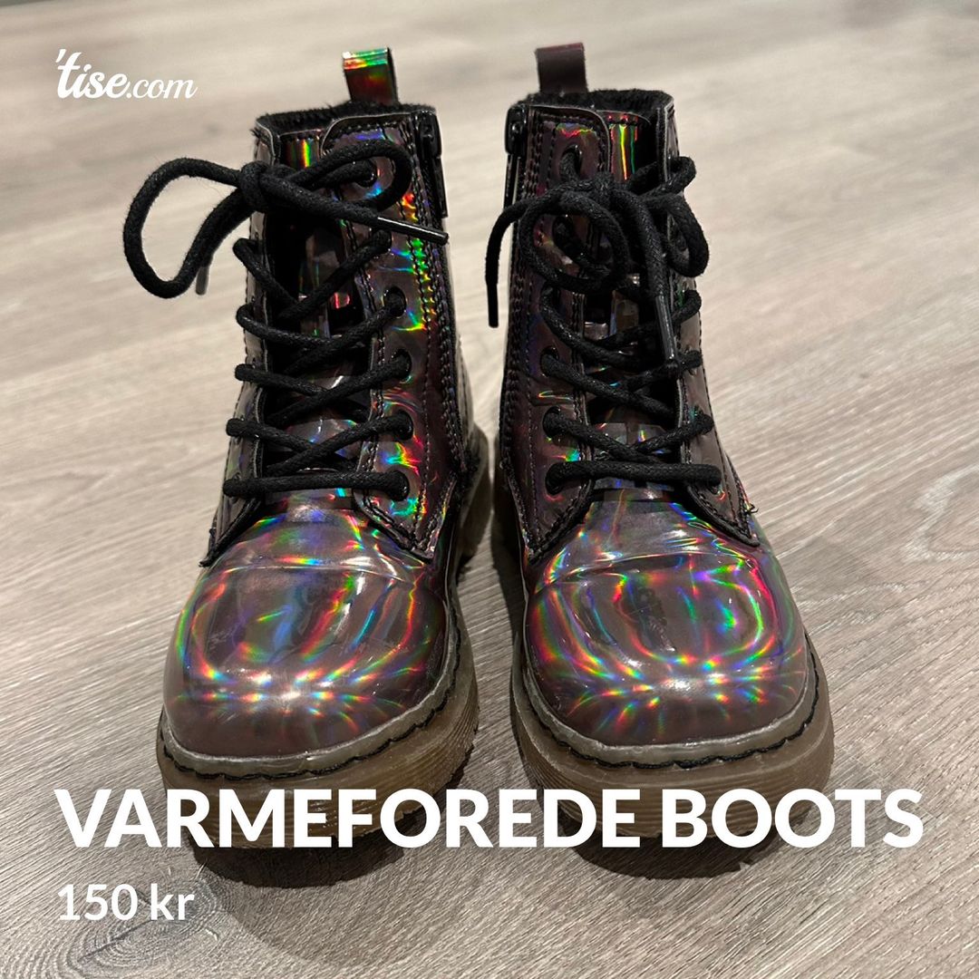 Varmeforede boots