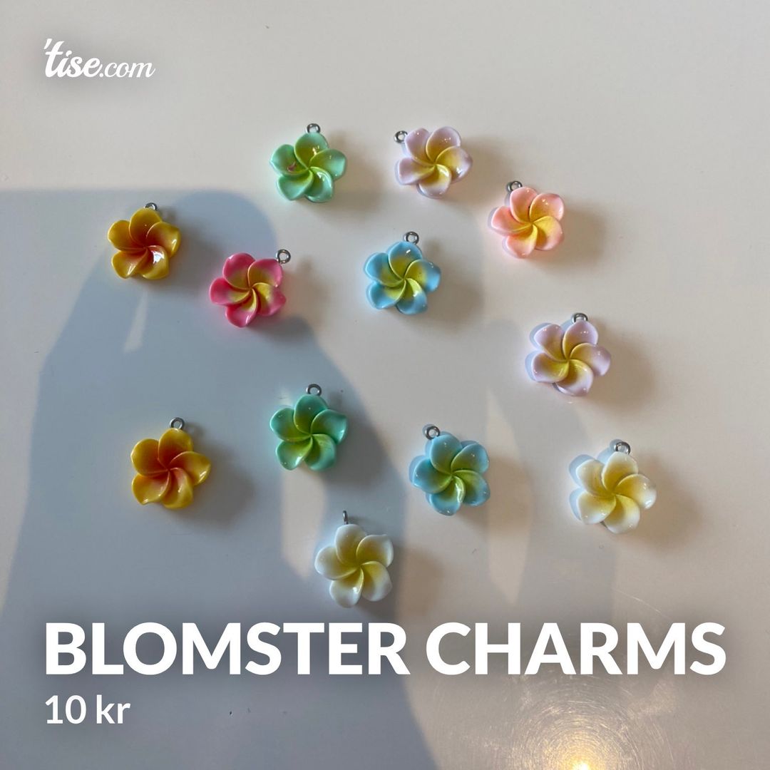 Blomster charms