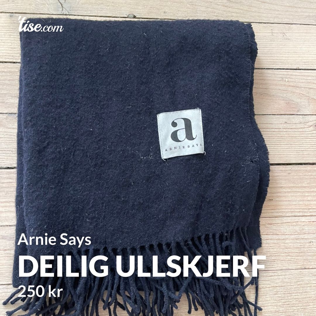 Deilig ullskjerf